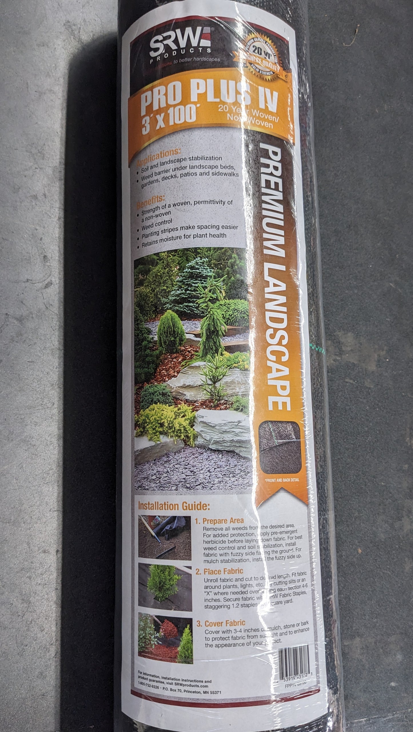 3x100 PRO PLUS IV Weed Mat