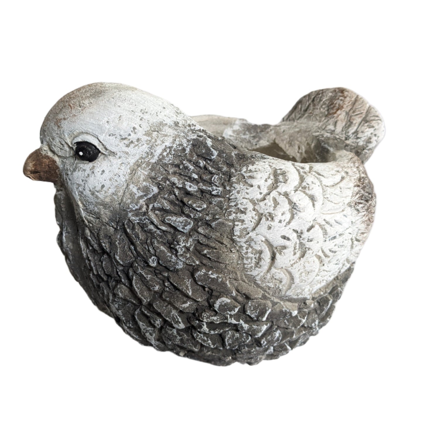 Planter Stone Bird Small