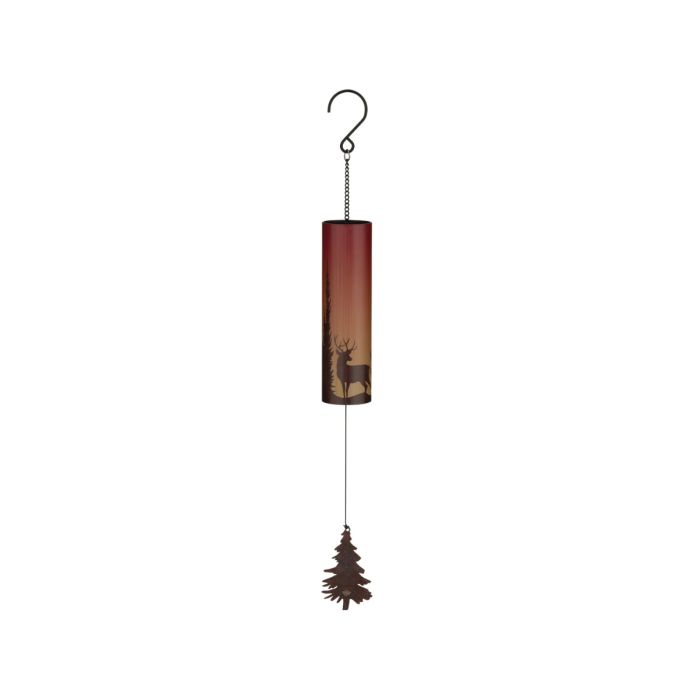 Night Sky Wind Bell 2" - Deer