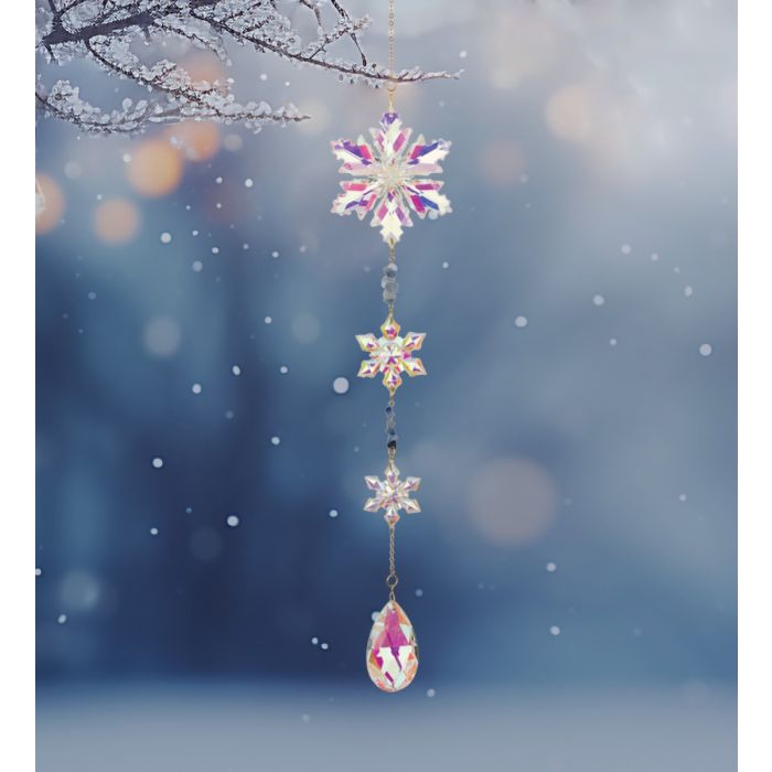 Daydream Snowflake Ornament - Triple
