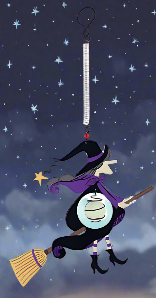 Glow-In-The-Dark Witch Bouncy