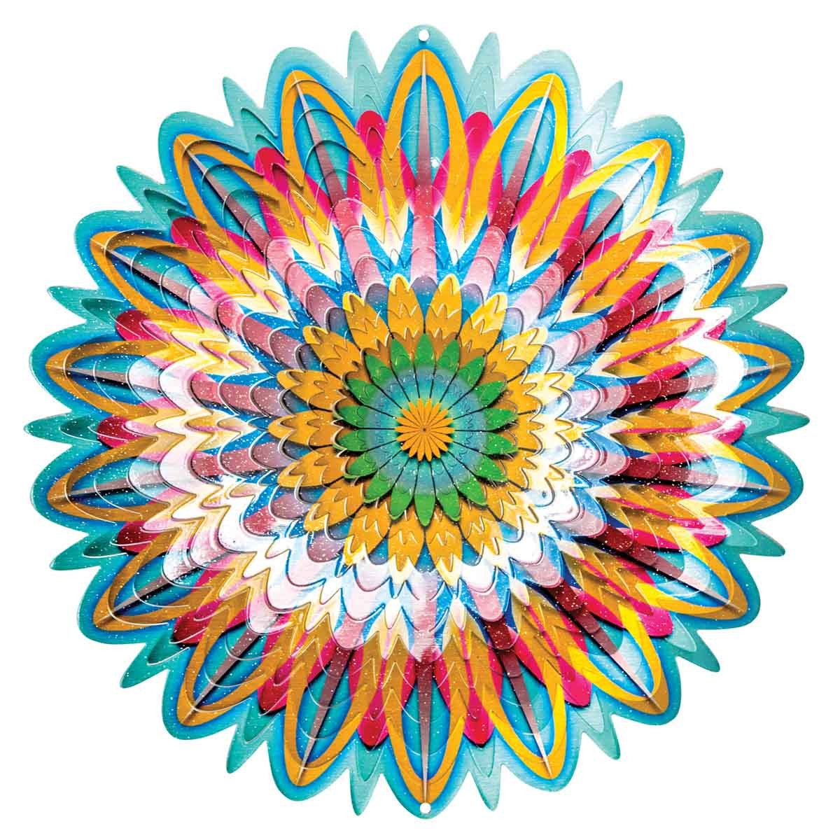 Mandala Floral Large 12" Wind Spinner