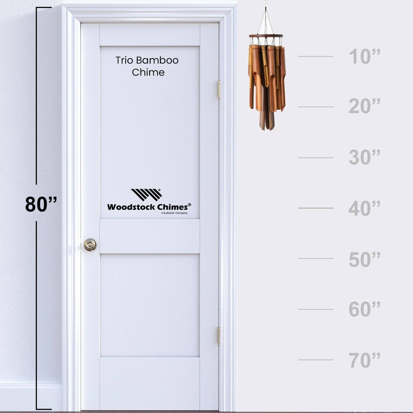 Trio Bamboo Chime