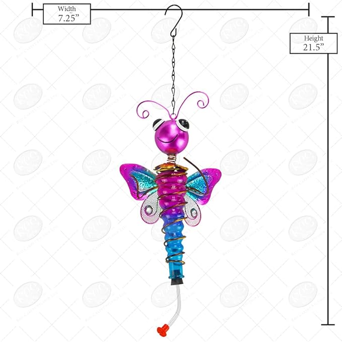 Hummingbird Feeder Purple Bug
