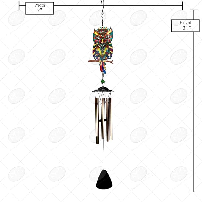 Chime Suncatcher Owl