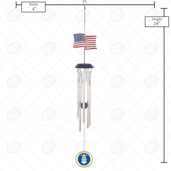 Chime Air Force Flag Topper