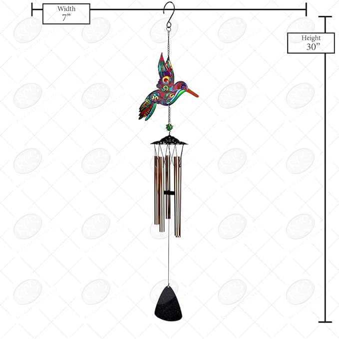 Chime Suncatcher Hummingbird