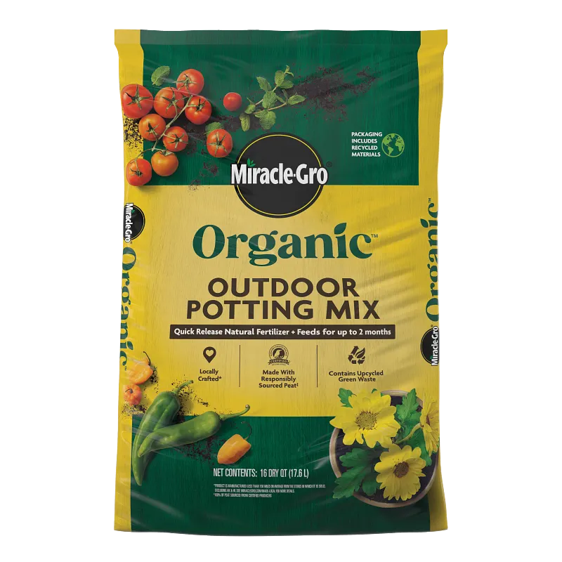 Organic Outdoor mix Miracle Gro 25 Qt
