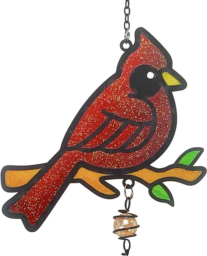 Cardinal Suncatcher Chime