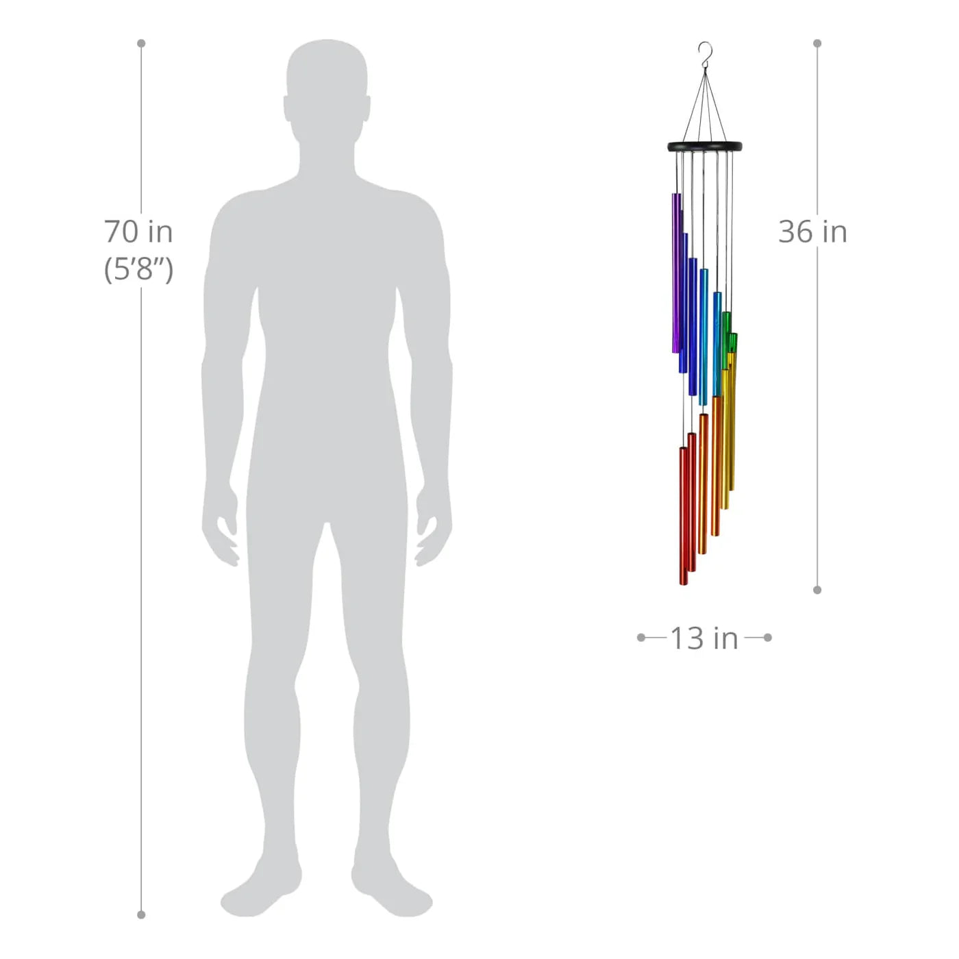 Cascading Rainbow Chime