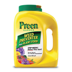 Preen Weed Preventer+Plant Food-5.625 Lbs