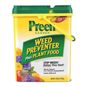 Preen Weed Preventer+Plant Food-16 Lbs