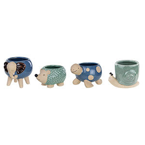 Mini Animal Planter Ceramic