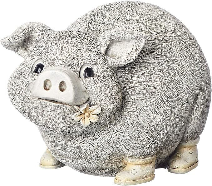 Pudgy Pal Pig In Rain Boots