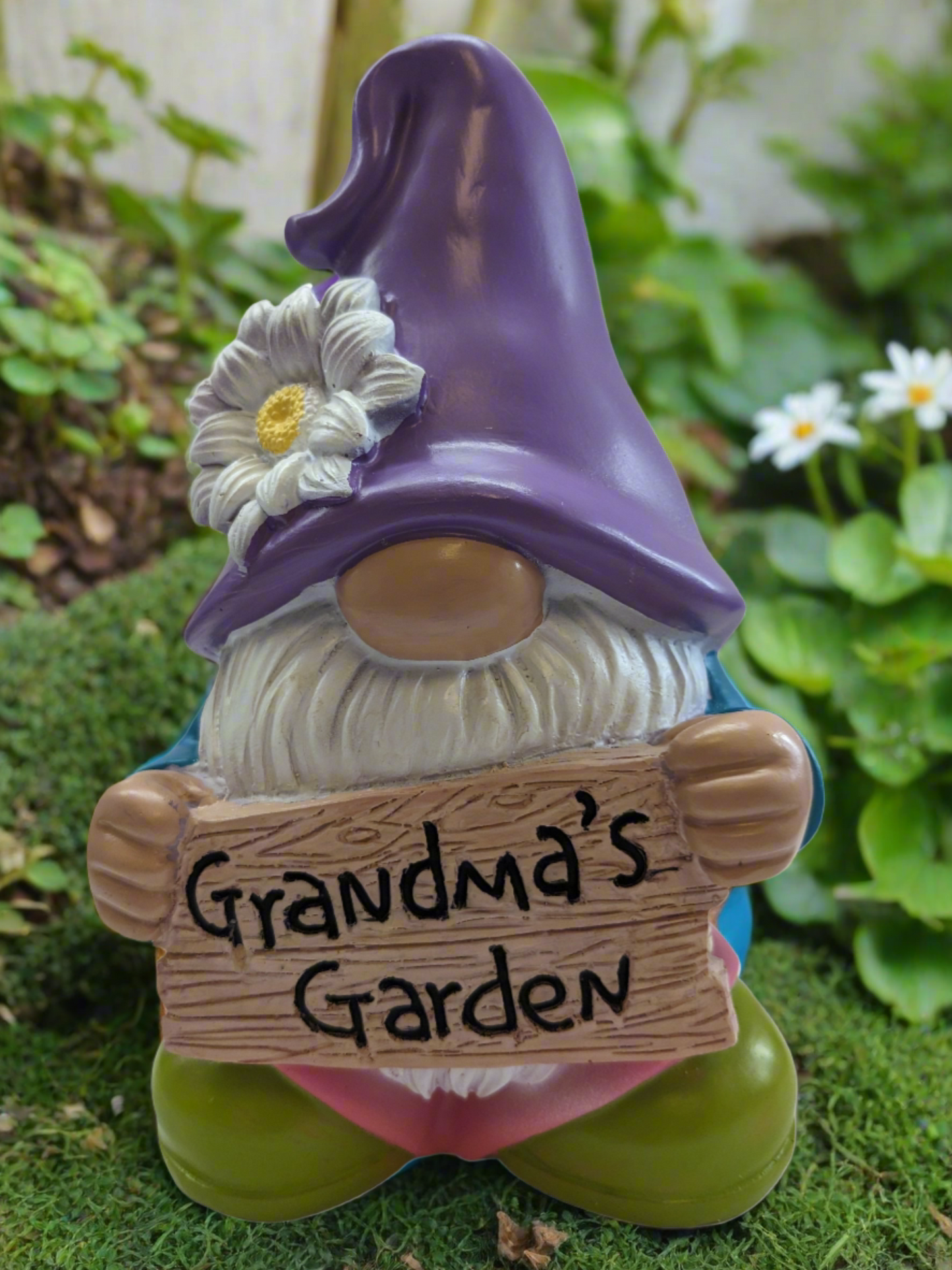 Grandma's Garden Gnome Statue