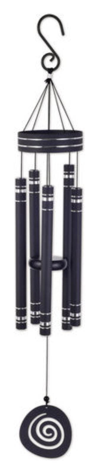 Black Windchime 36"