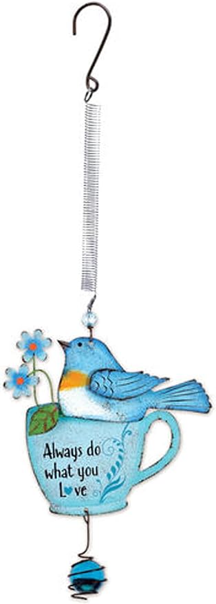 Blue Bird In A Cup Bouncy