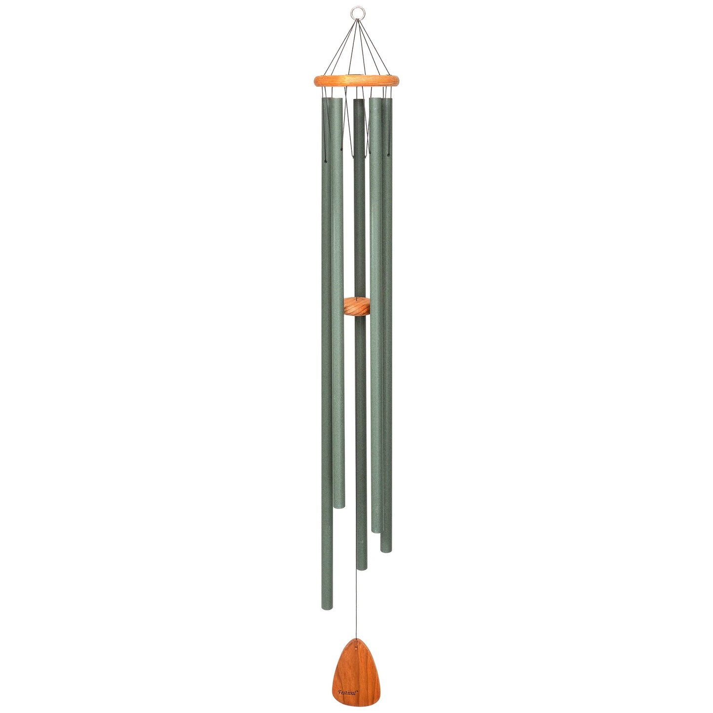 Festival Windchime 60" Forest Green