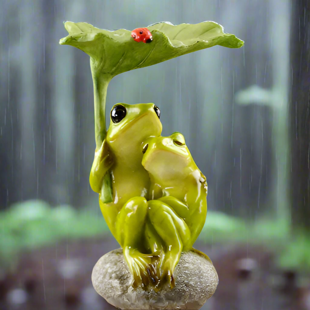 Frog Lovers Cuddling