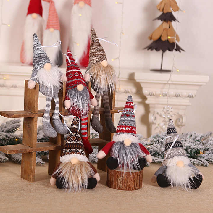 Christmas Soft Ornament Gnome