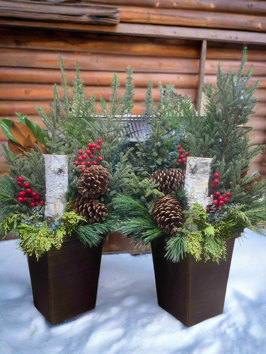 Christmas Pots