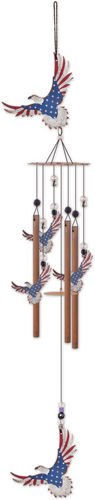 Americana Eagle Wind Chimes