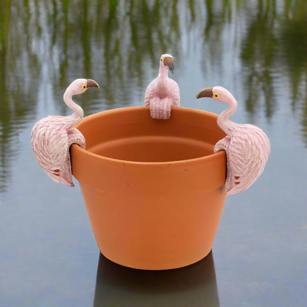 flamingo hanging planter Flamingo Pot Hanger Medium