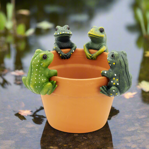 frog plant pot hangers Frog Pot Hanger Medium