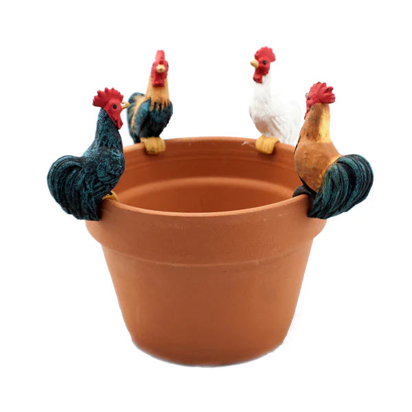 Rooster Pot Hanger Medium-3"