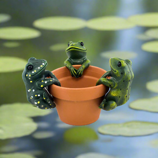 frog plant pot hangers Frog Pot Hanger Jumbo