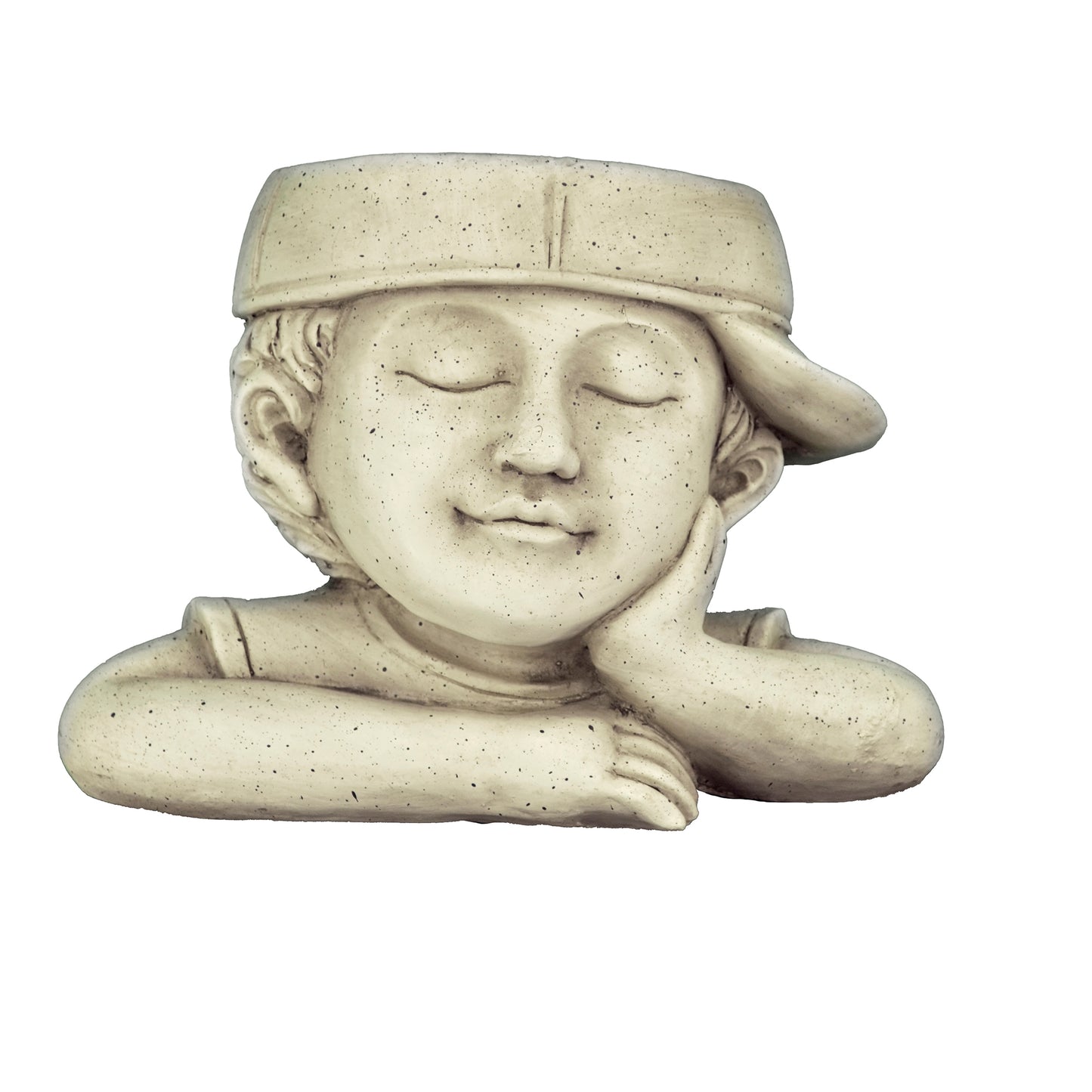 Boy In Cap Planter