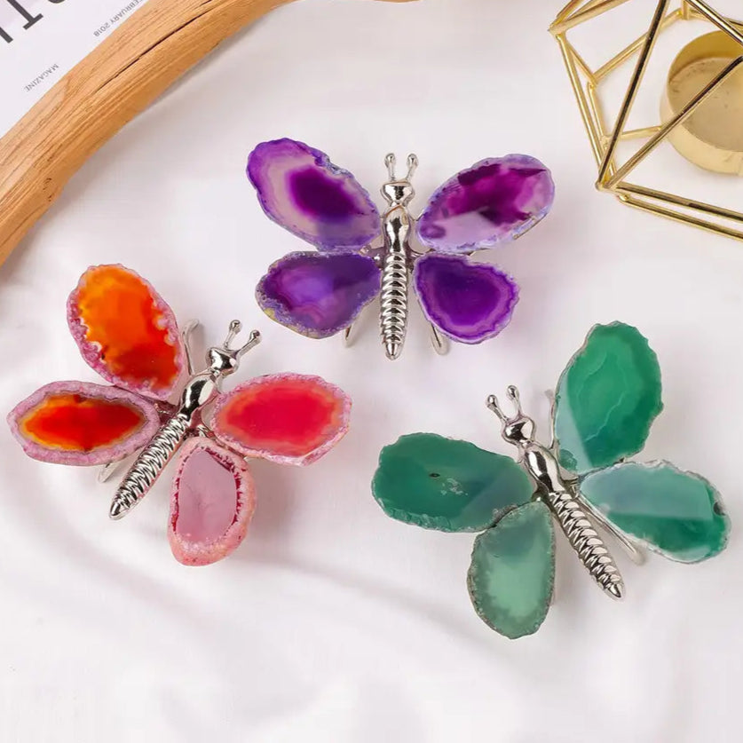 Crystal Butterfly Agate