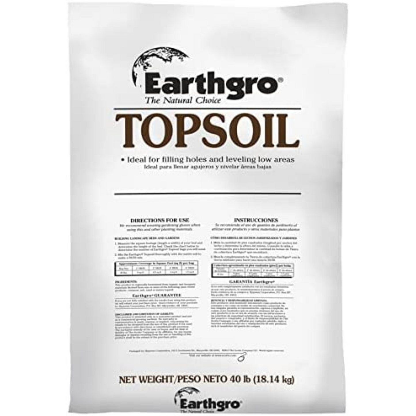 Earthgro Top Soil | 40lb. Bag
