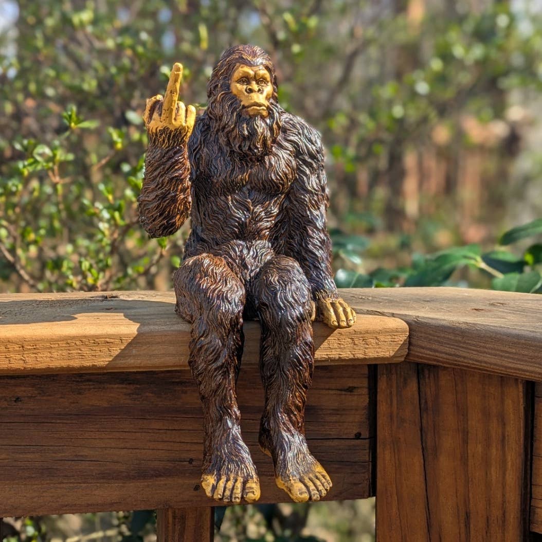Bigfoot Shelf Sitter - Flipping The Bird