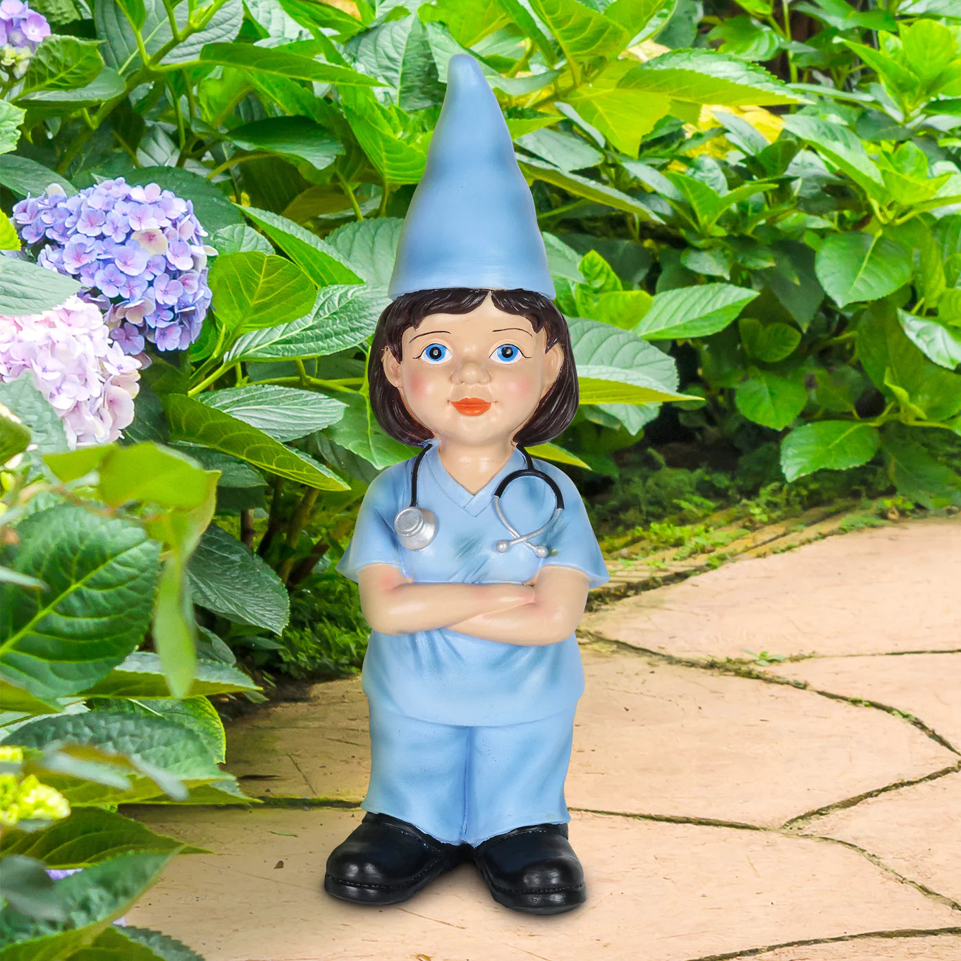Nurse Nancy Garden Gnome