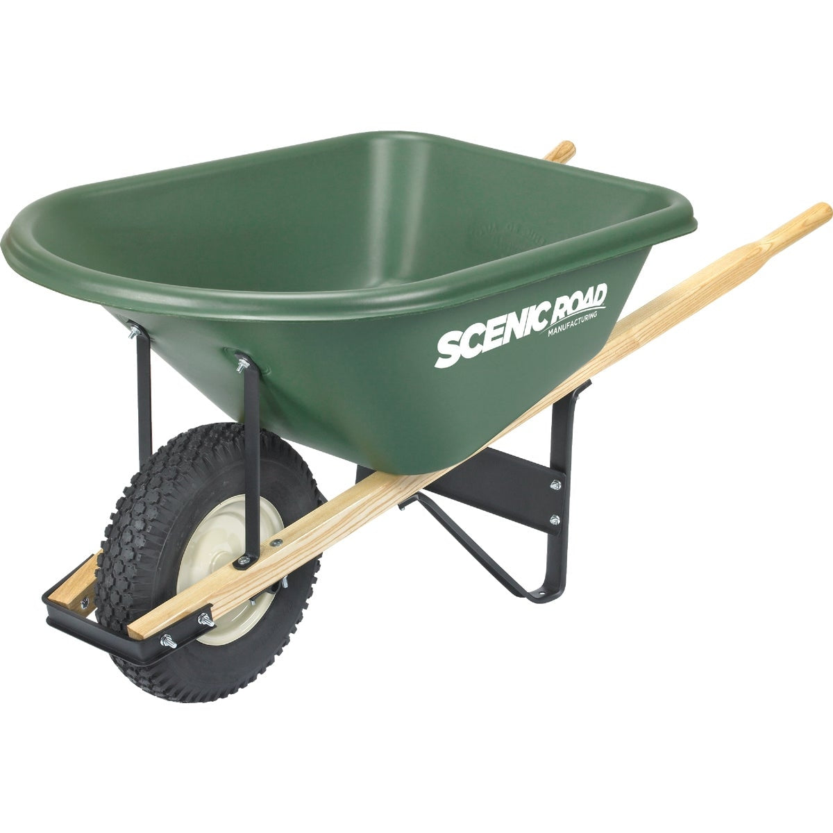 WHEELBARROW PRO 6CU FT HD POLY