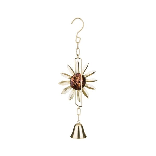 Metal Garden Bell - Sunflower