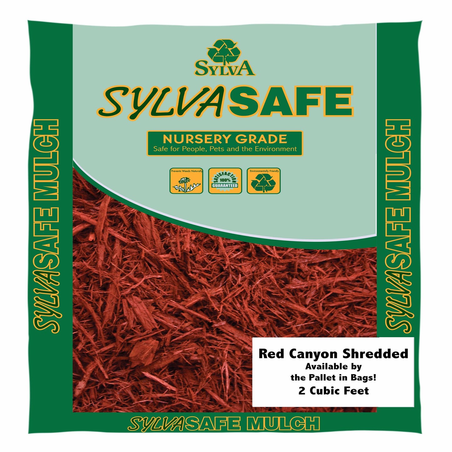 Red Mulch 2 cu. ft. Bag