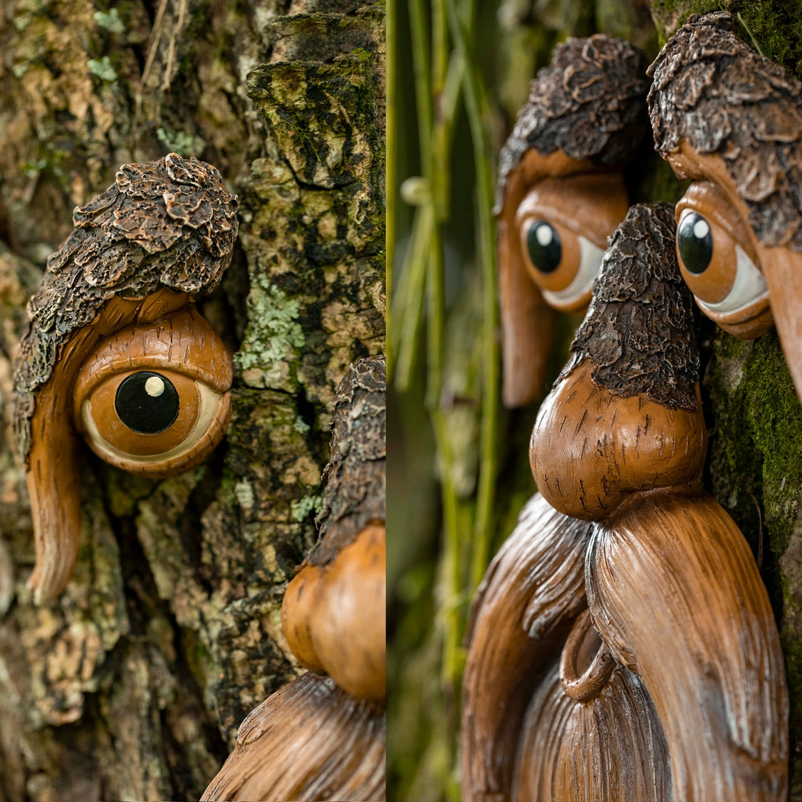 Tree Faces Decor Outdoor-Old Man