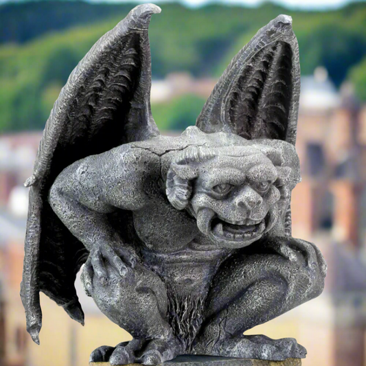 Roaring Gargoyle Statue