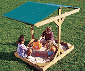 Free-Standing Sandbox