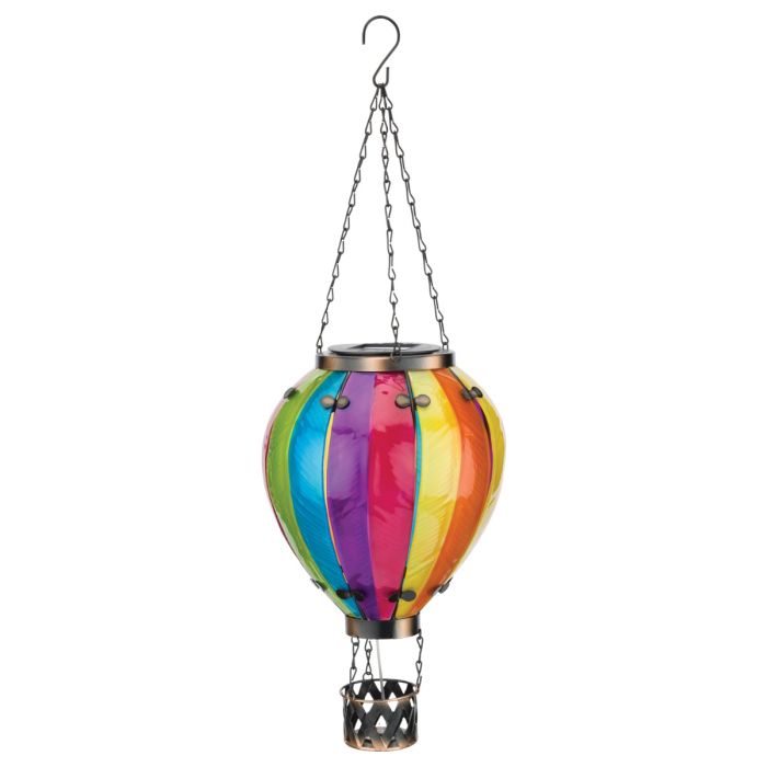 Hot Air Balloon Solar Large Rainbow