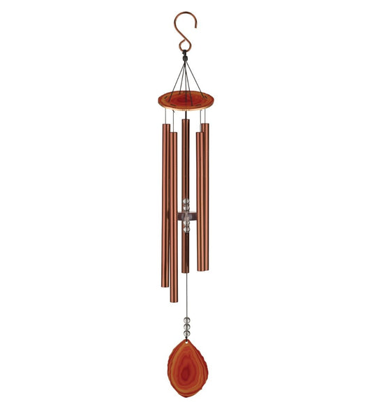 32" Agate Wind Chime - Amber