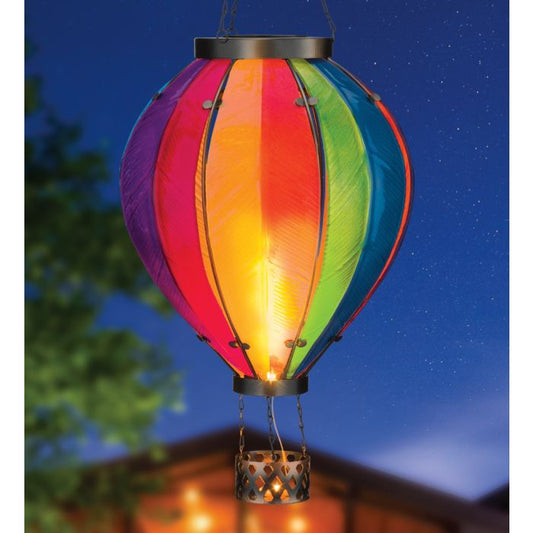 Hot Air Balloon Solar Lantern XLG - Rainbow