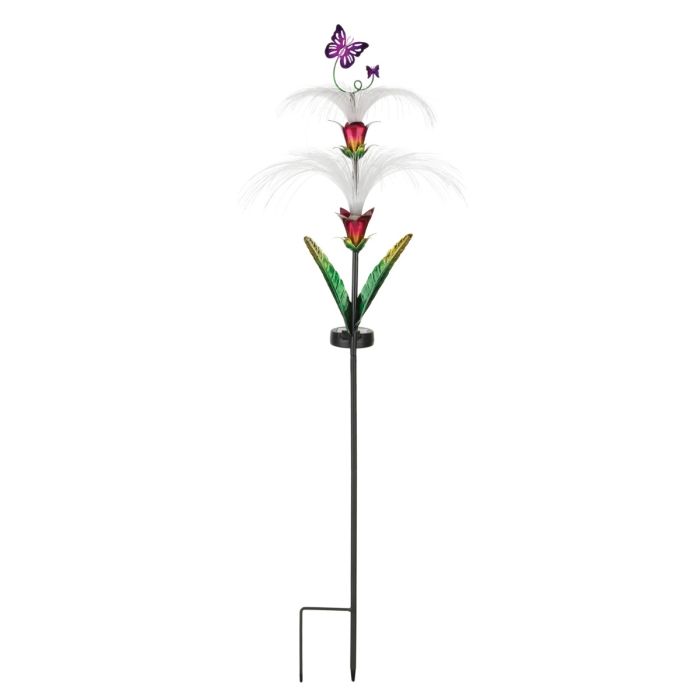 Fountain Solar Stake Butterfly