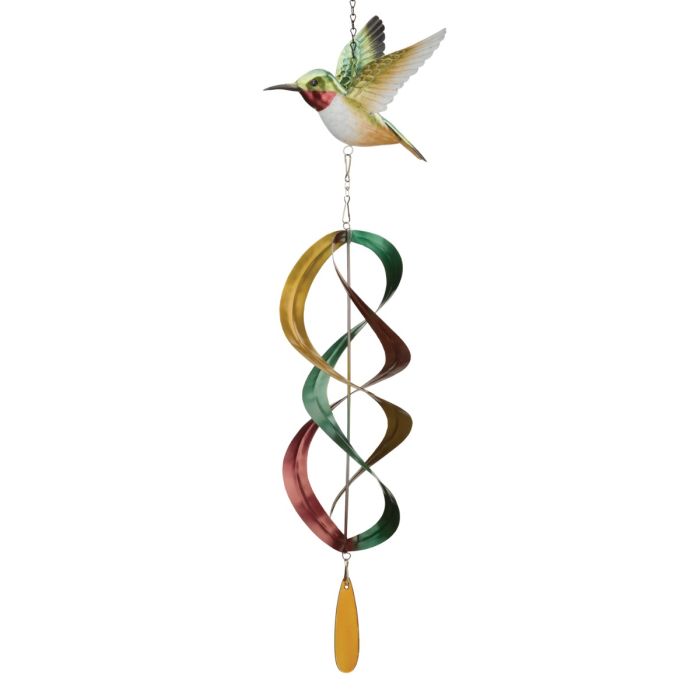 Hanging Wind Spinner - Ruby Throated