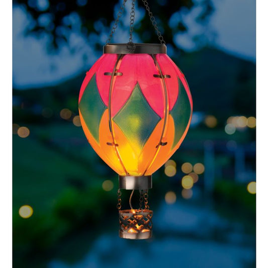 Hot Air Balloon Solar Lantern Small - Diamond