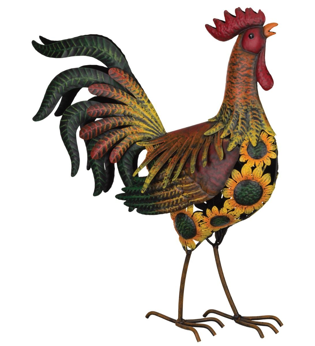 Sunflower Rooster 18"