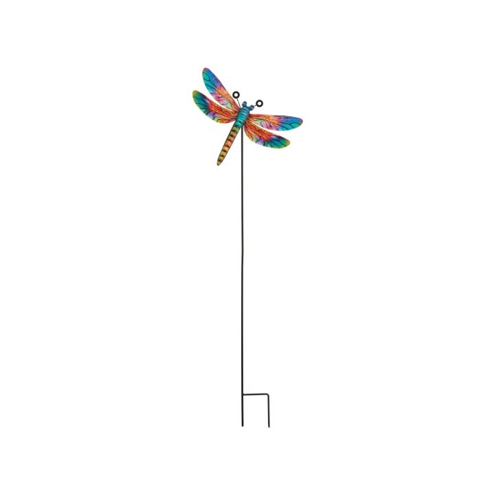 Dragonfly Stake/Wall Decor Small - Multi