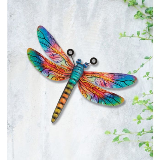 Dragonfly Stake/Wall Decor Small - Multi